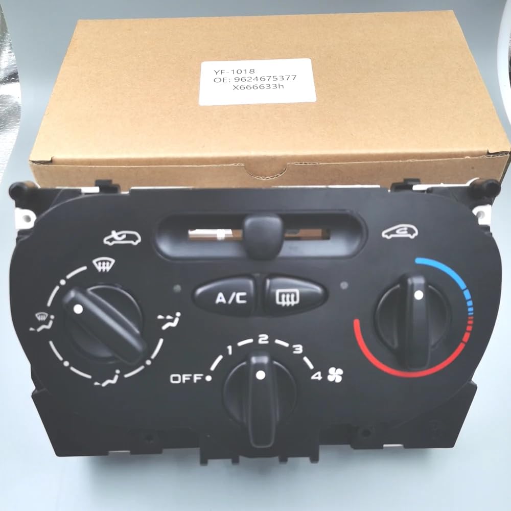 Panel de control de aire acondicionado para Peugeot 206 207 307 Citroen