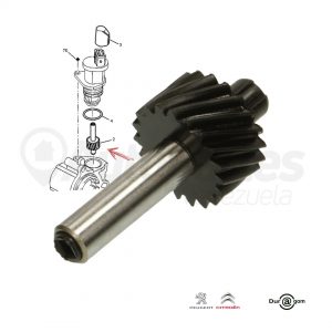 Piñón 19 Dientes Sensor Velocidad Peugeot, Centauro, Citroën Y Dongfeng S30. Ref. (P141)